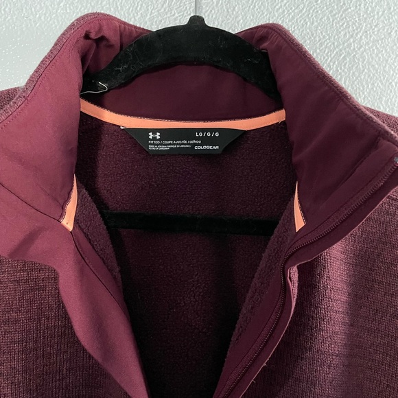 Under Armour Cold Gear Fleece Quarter Zip - Picture 3 of 6